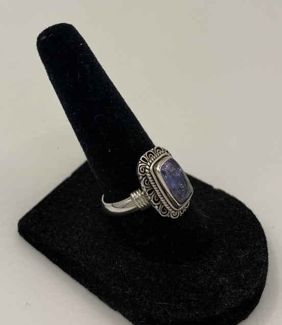Amethyst Silver Ring
