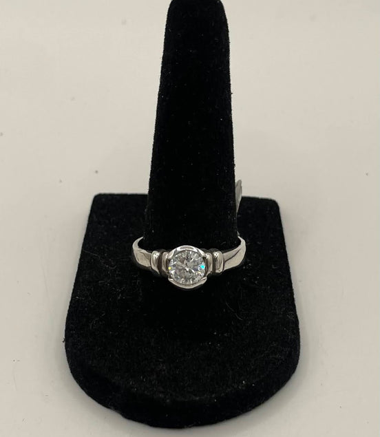Quartz Silver Ring