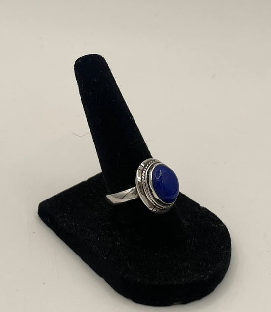 Lapis Lazuli Silver Ring