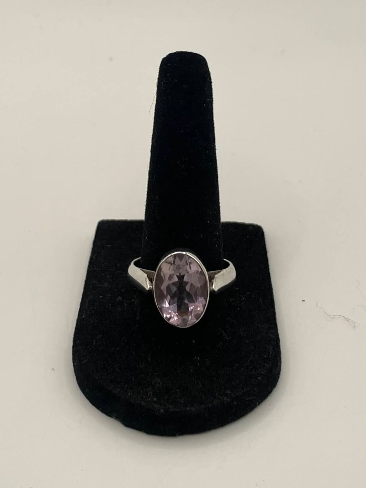 Amethyst Silver Ring