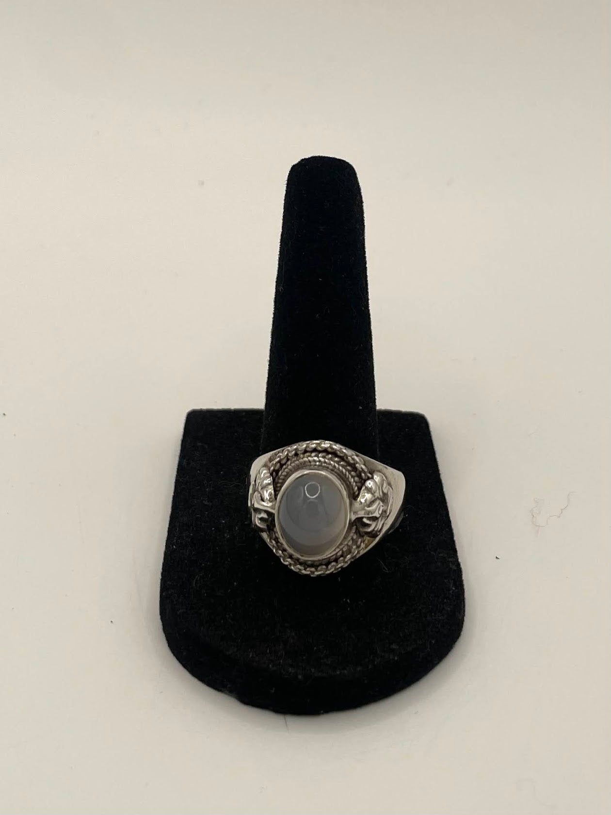 Moonstone Silver Ring