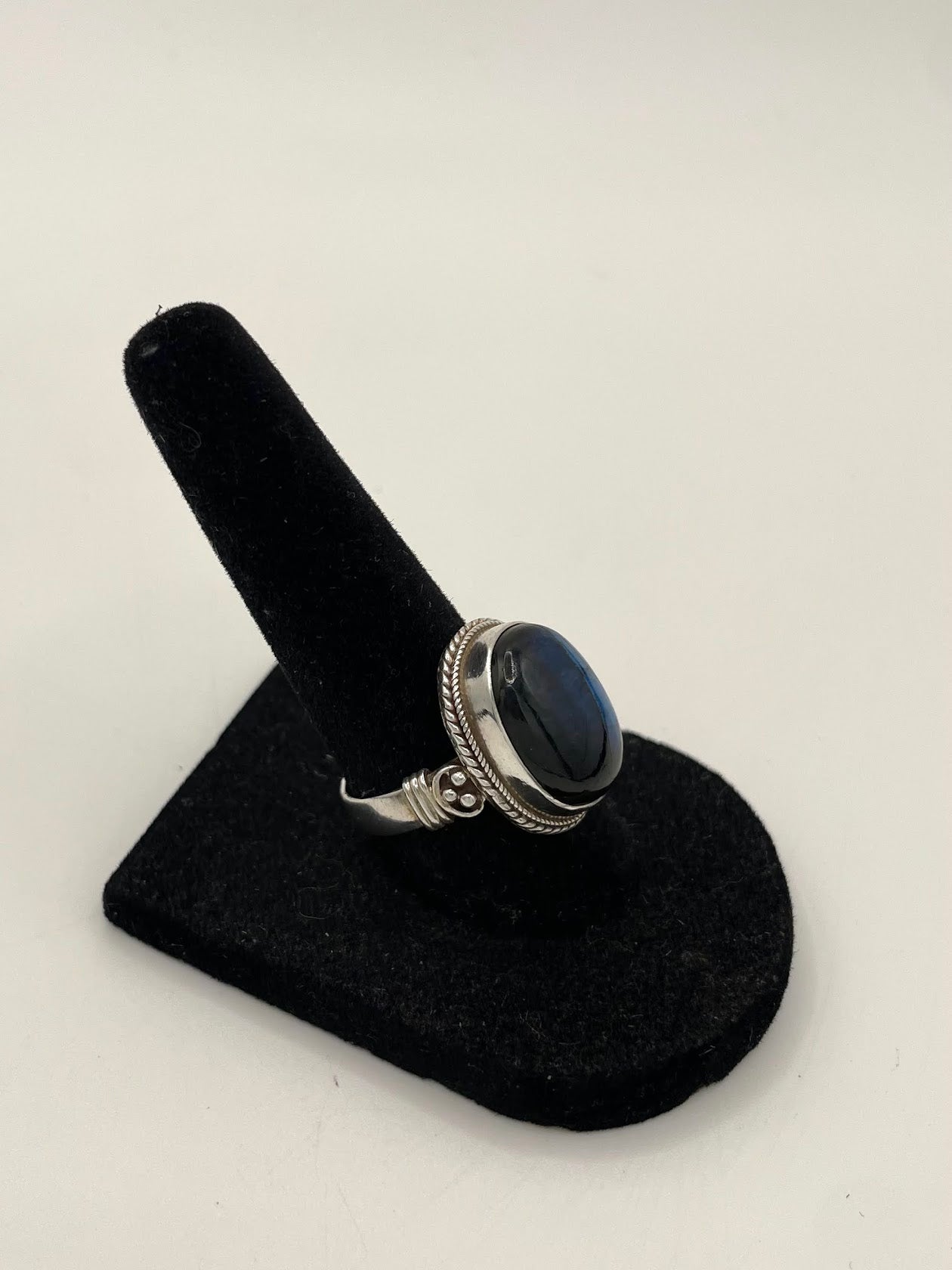 Labradorite Silver Ring