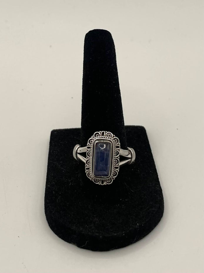 Tanzanite Silver Ring