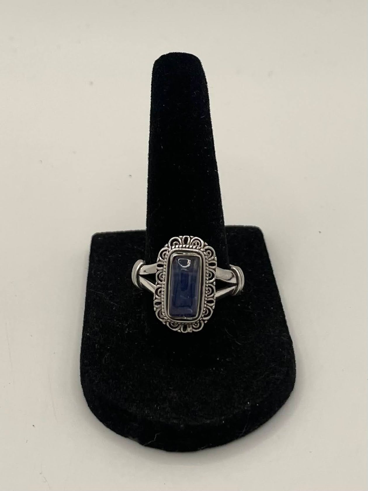 Tanzanite Silver Ring