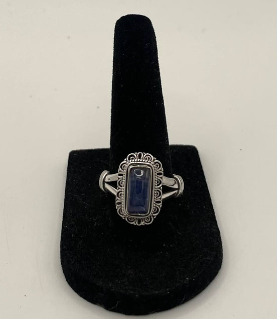 Tanzanite Silver Ring