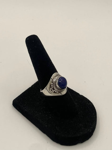 Lapis Lazuli Silver Ring
