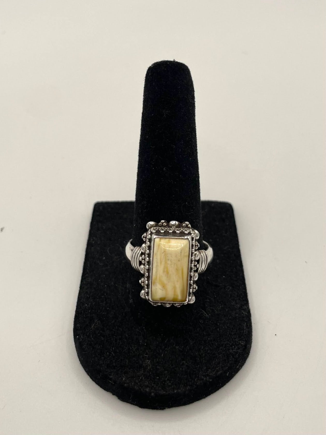 Jasper Silver Ring
