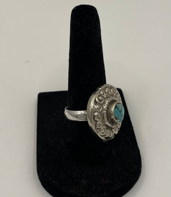 Turquoise Silver Ring
