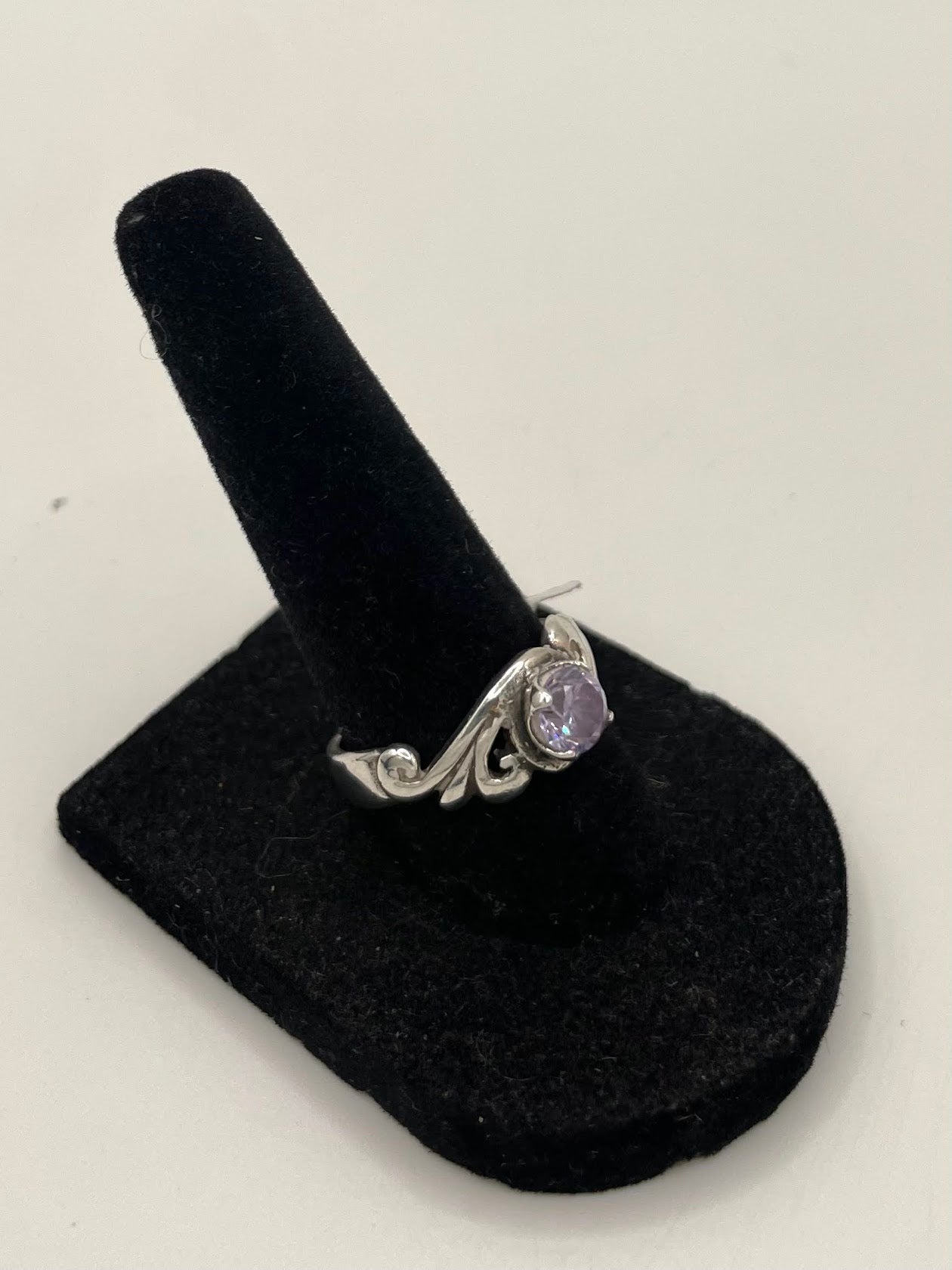 Amethyst Silver Ring