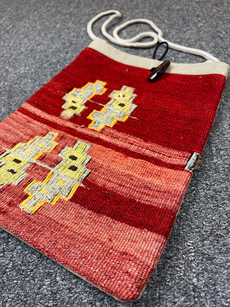 Turkish Kilim Purse - Medium