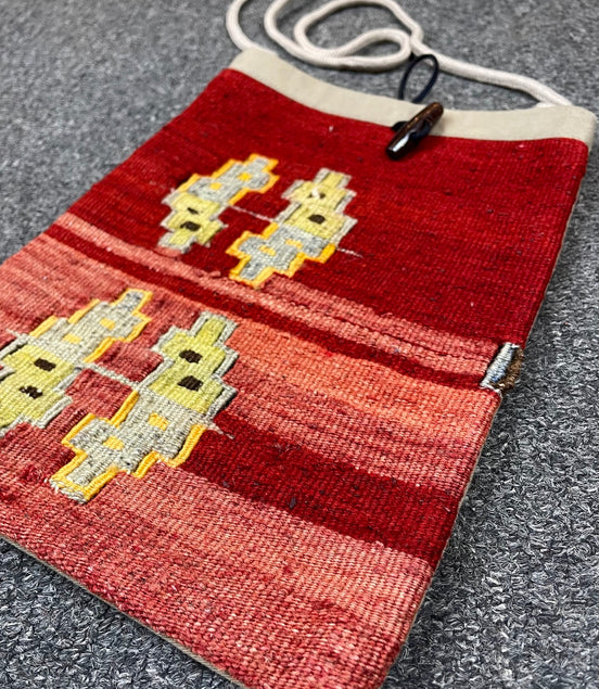 Turkish Kilim Purse - Medium