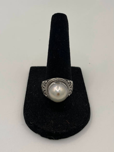 Pearl Silver Ring
