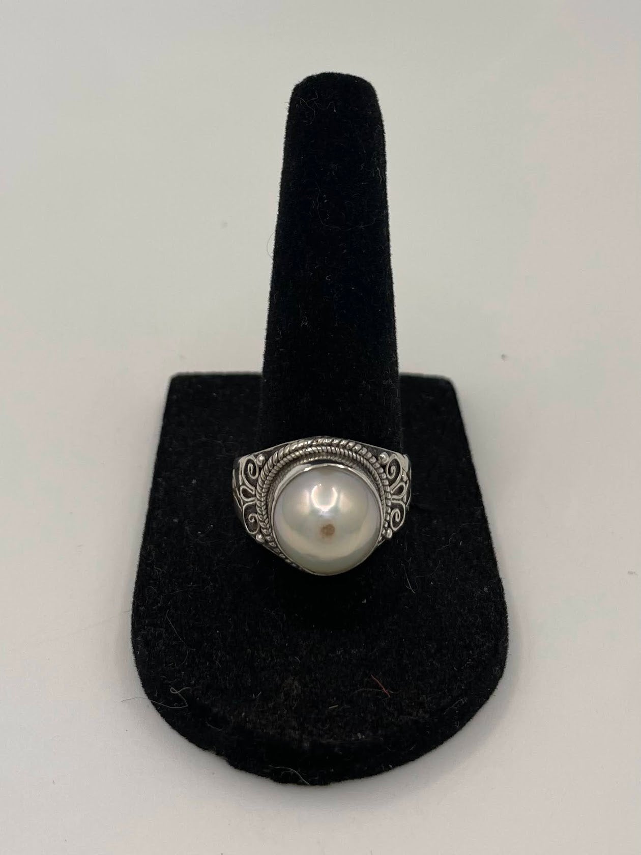 Pearl Silver Ring