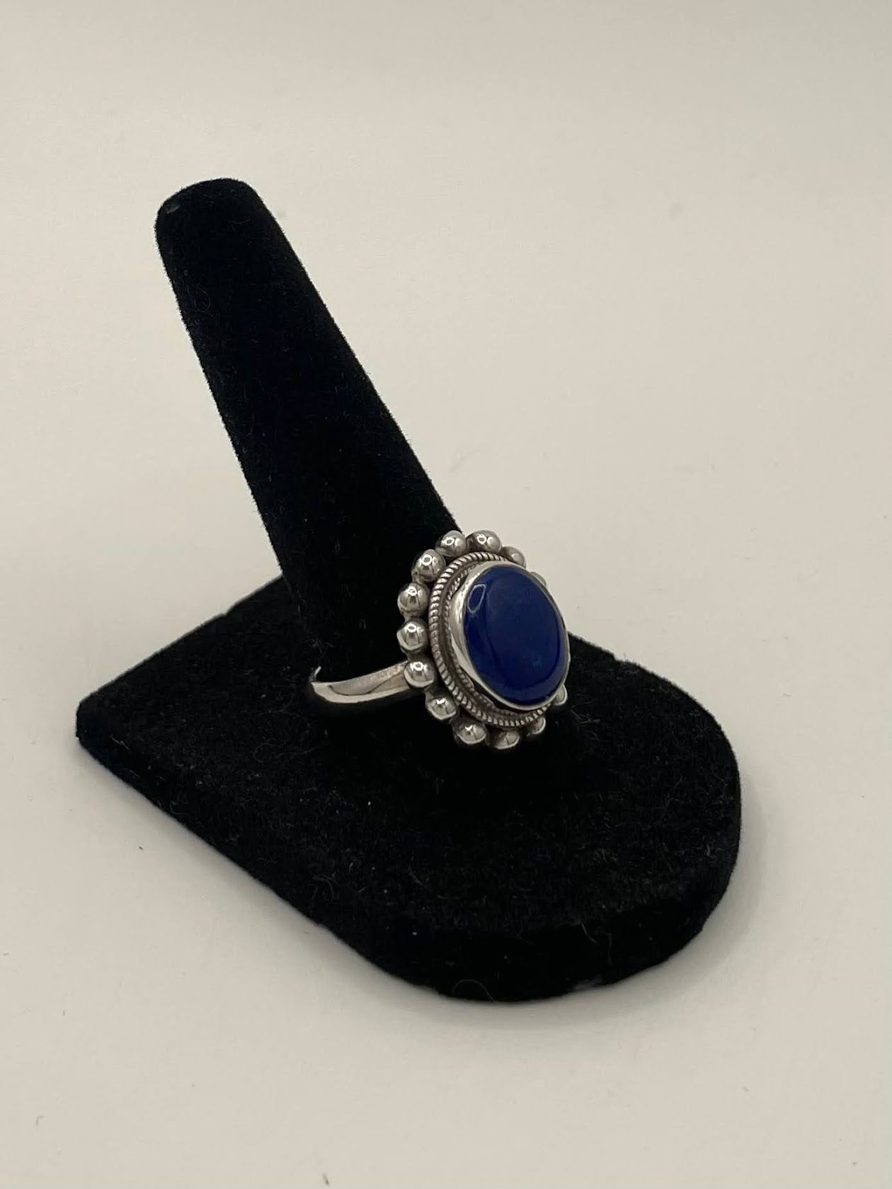 Lapis Lazuli Silver Ring