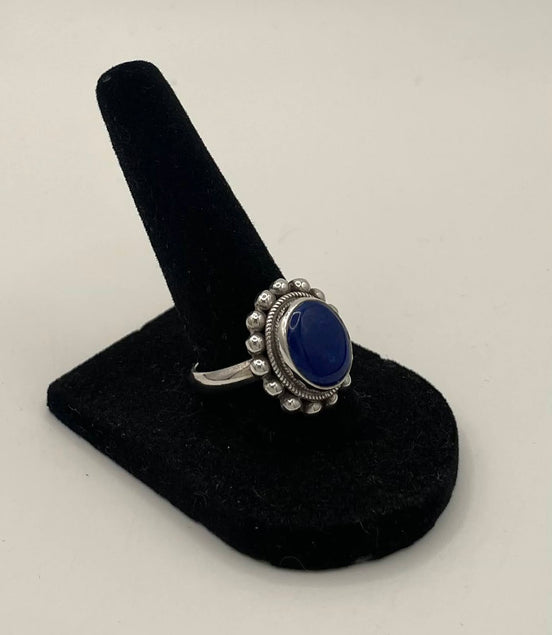 Lapis Lazuli Silver Ring