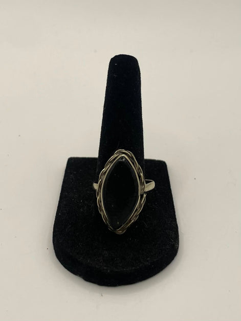 Antique Afghan Onyx Silver Ring