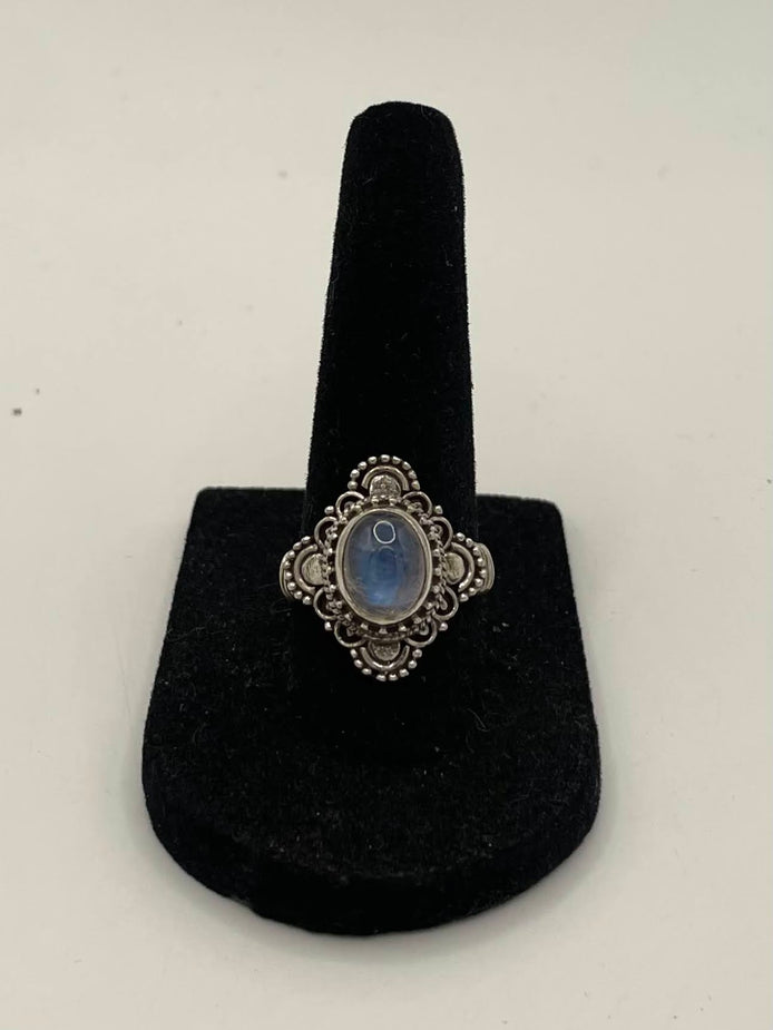 Moonstone Silver Ring