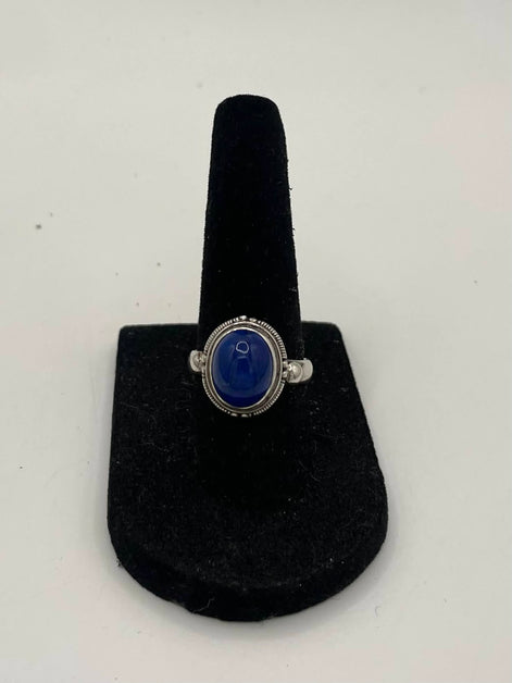 Lapis Lazuli Silver Ring