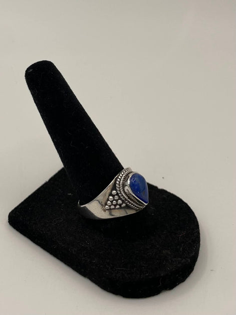 Lapis Lazuli Silver Ring