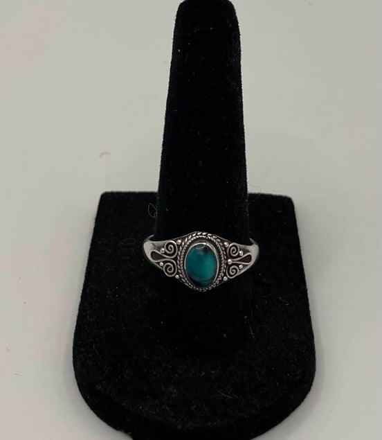 Turquoise Silver Ring
