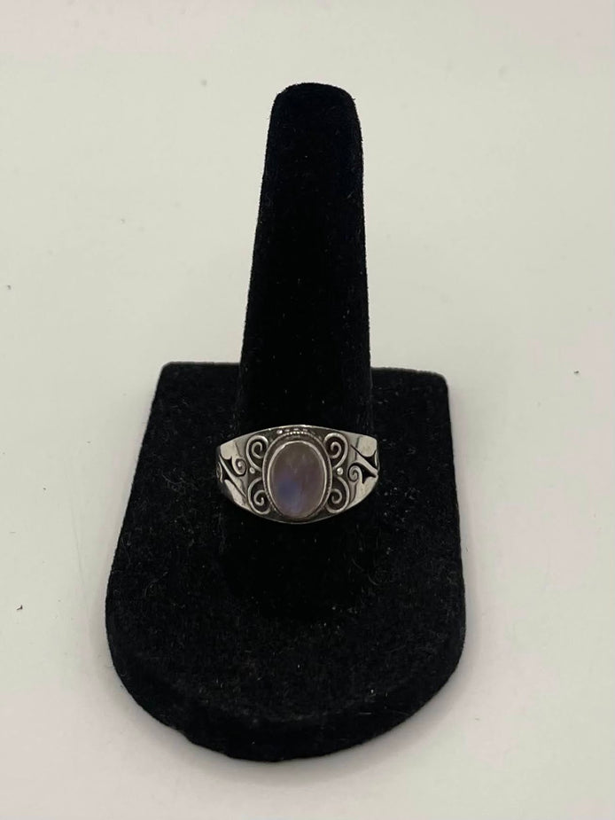 Moonstone Silver Ring