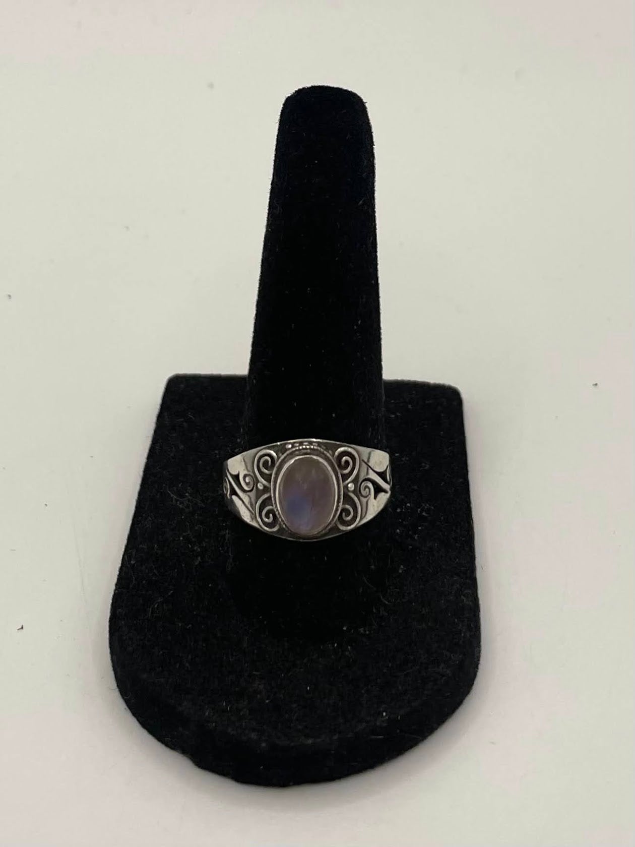 Moonstone Silver Ring