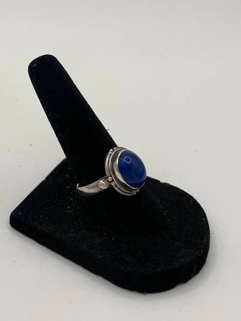 Lapis Lazuli Silver Ring