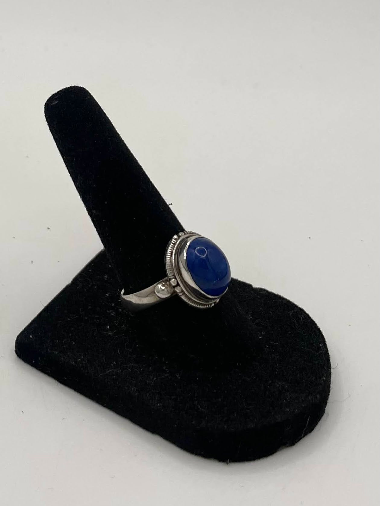 Lapis Lazuli Silver Ring