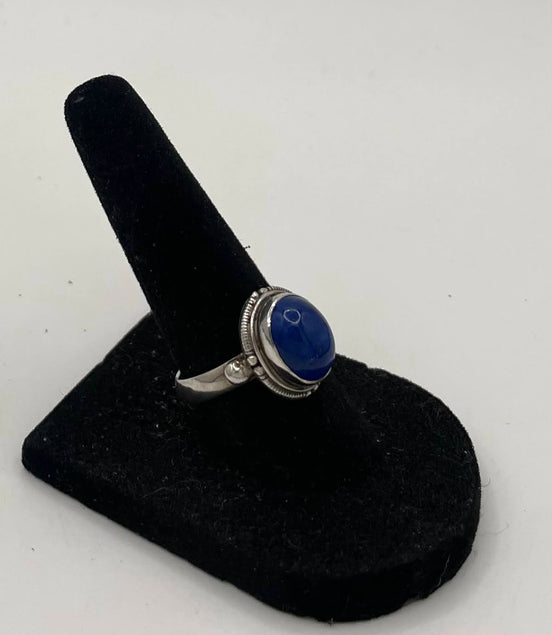Lapis Lazuli Silver Ring