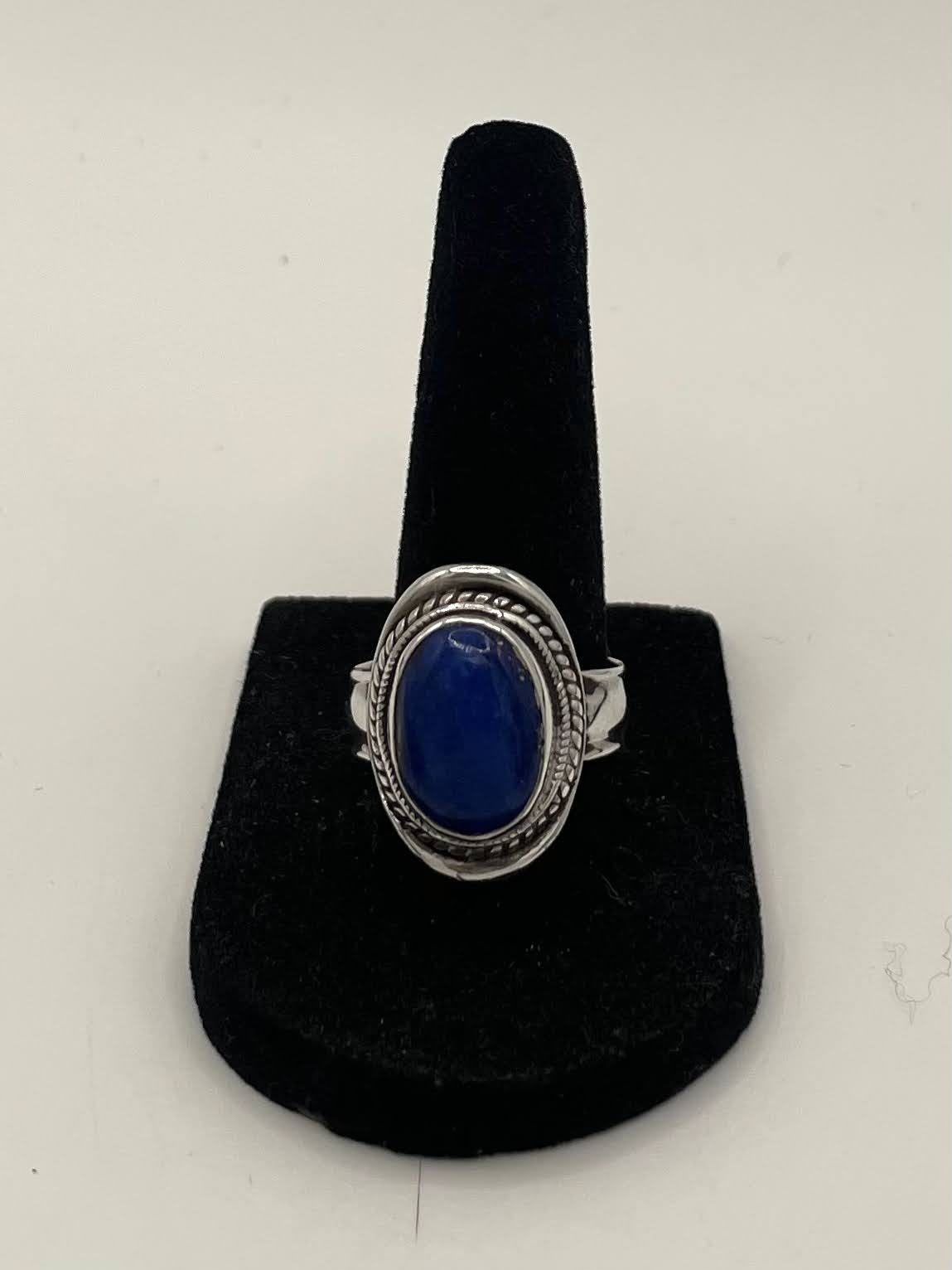 Lapis Lazuli Silver Ring