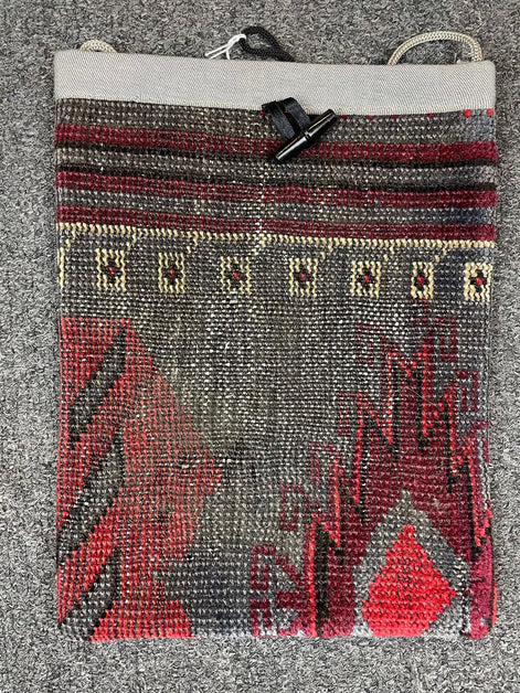 Turkish Pile Knotted Purse - Large
