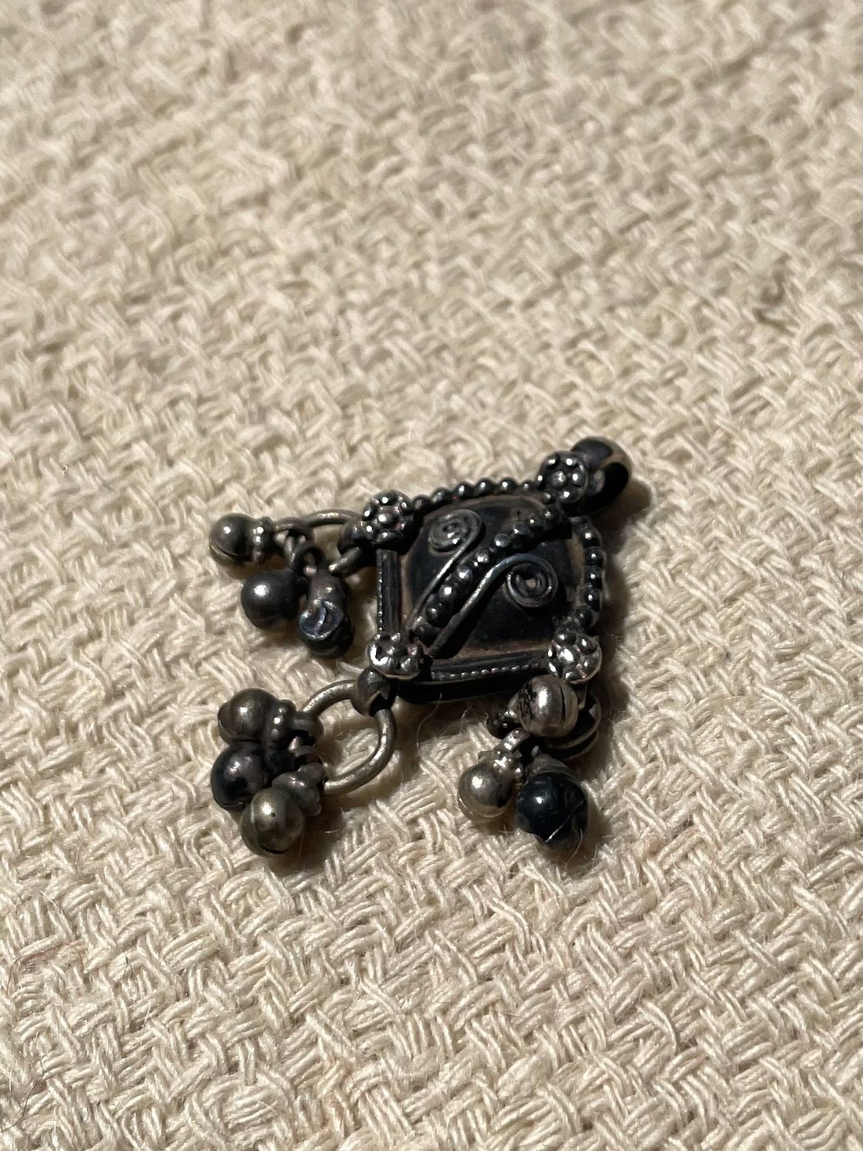 Antique Afghan Silver Pendent