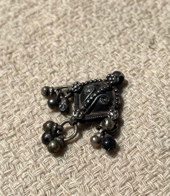 Antique Afghan Silver Pendent