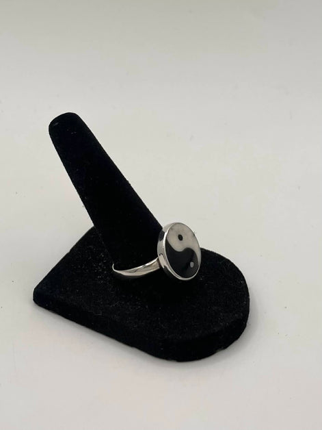 Ying Yang Silver Ring