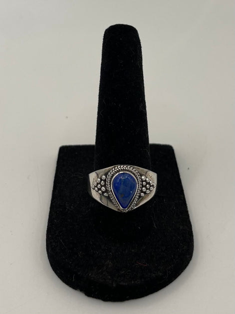 Lapis Lazuli Silver Ring