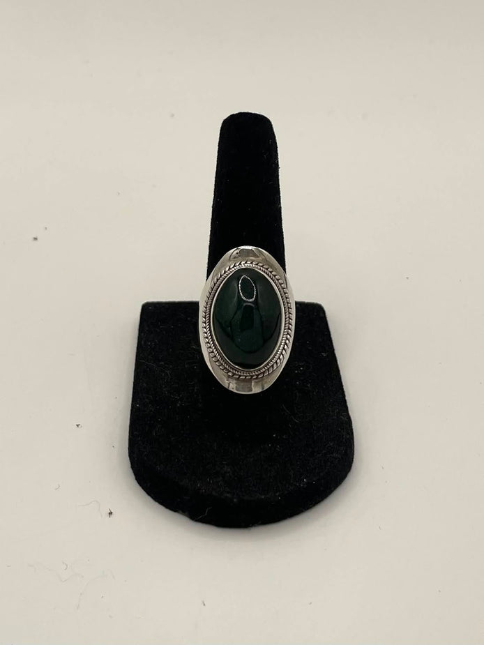 Jade Silver Ring