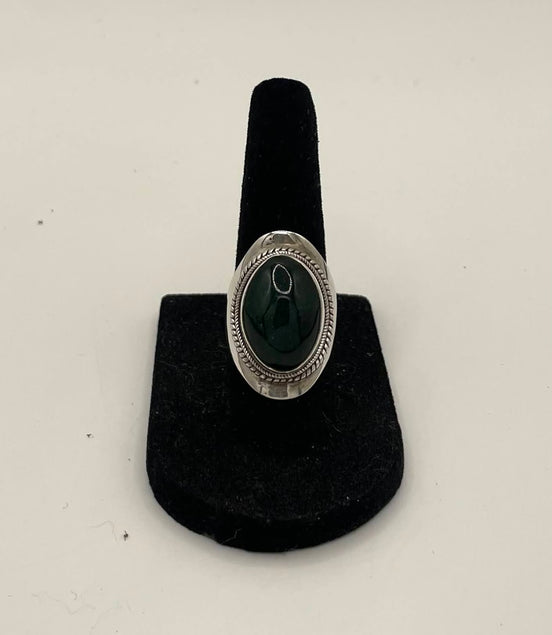 Jade Silver Ring